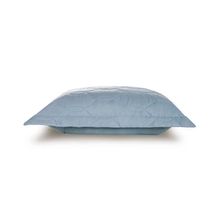 Porta Travesseiro Liss Azul 180 Fios 50x70cm Karsten