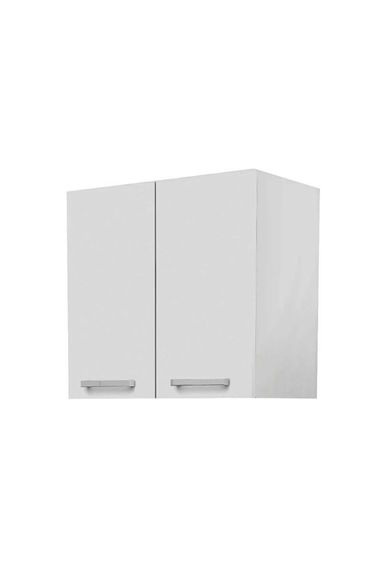 Armário De Lavanderia Aéreo Max 60 Com 2 Portas Branco Cozimax