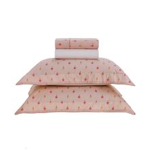 Jogo de Cama Casal Infantil  Gelato 200 Fios Percal 100% Algodão Trussardi