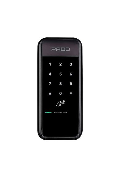 Fechadura Digital De Sobrepor Para Cartão RFID FDS - 50EP Preta Pado