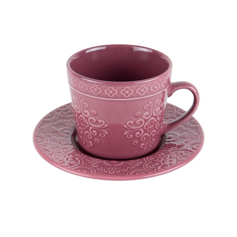 Conjunto-4-Xicaras-De-Cafe-De-Porcelana-Com-Pires-Tiles-Lilac-80ml-Wolff