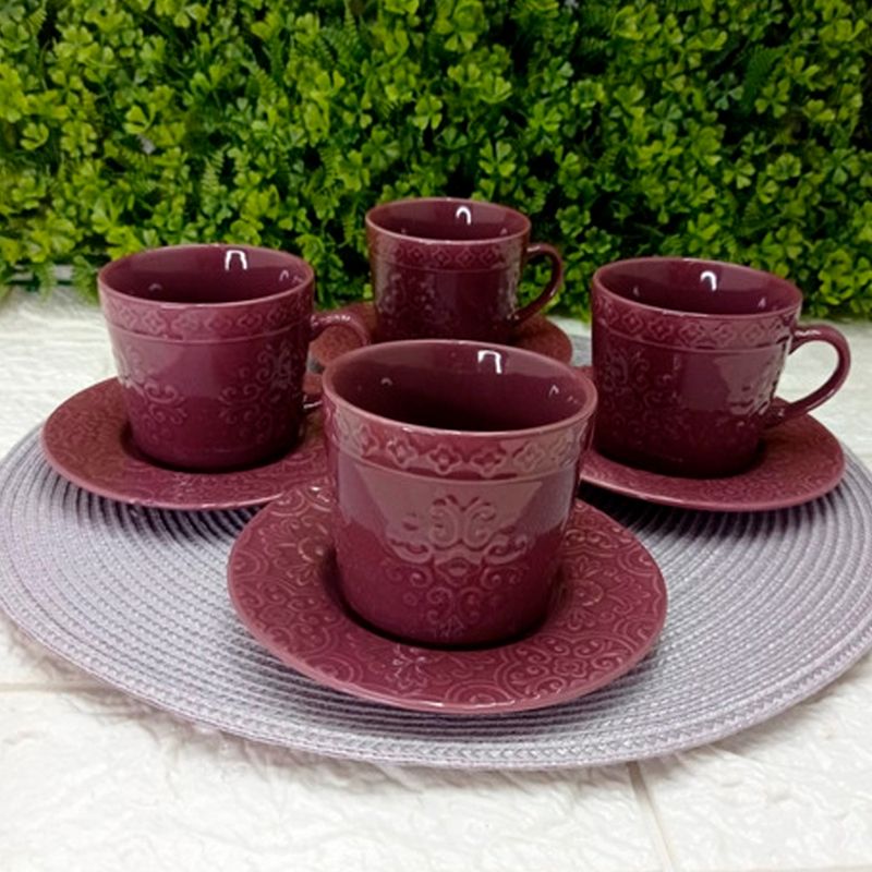 -Conjunto-4-Xicaras-De-Cafe-De-Porcelana-Com-Pires-Tiles-Lilac-80ml-Wolff