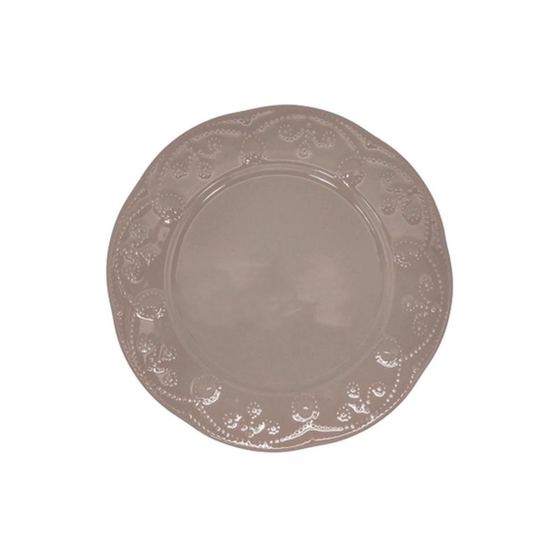 Prato-Para-Sobremesa-De-Ceramica-Antalia-Granite-23Cm-Wolff