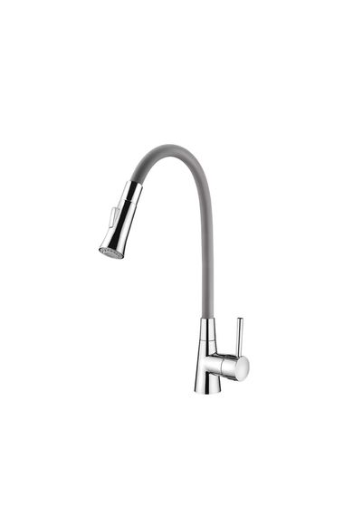 Torneira Misturador Monocomando Cozinha Bancada Flex Gray 2257 G27 Lorenzetti