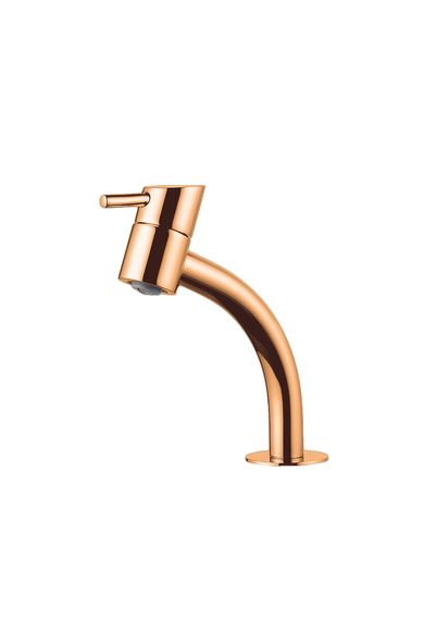Torneira Para Lavatório De Bancada Swan Rose Gold 1196 R42 Lorenzetti