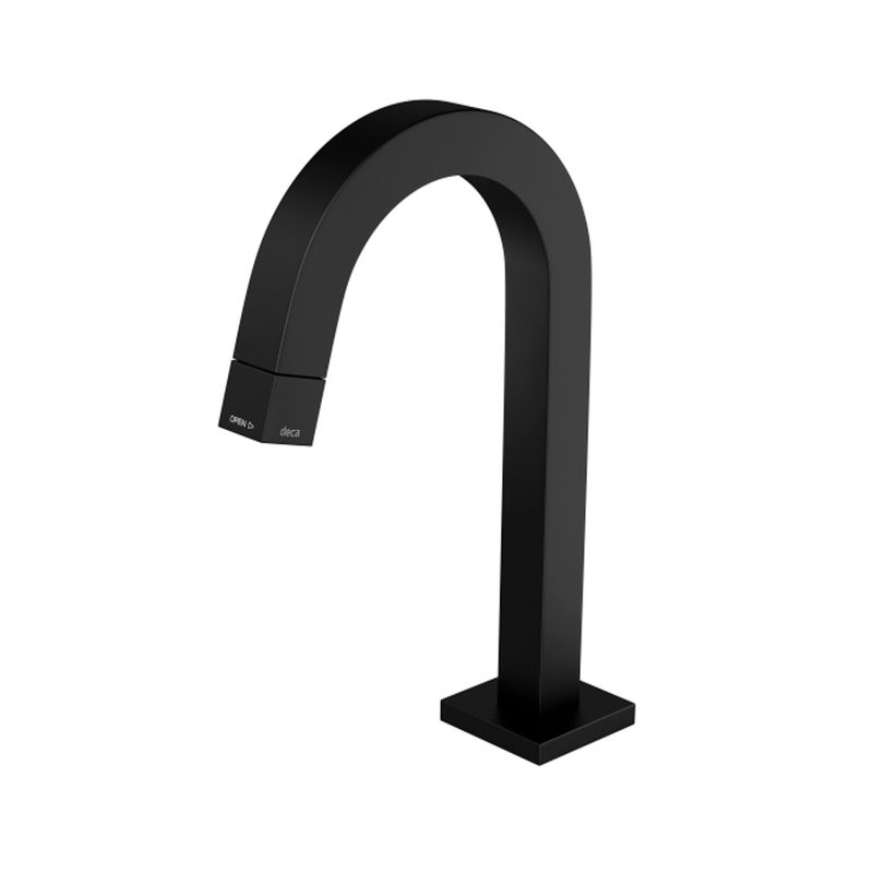 Torneira-De-Mesa-Bica-Baixa-Para-Lavatorio-Tube-Black-Matte-119-BL-TUB-MT-Deca