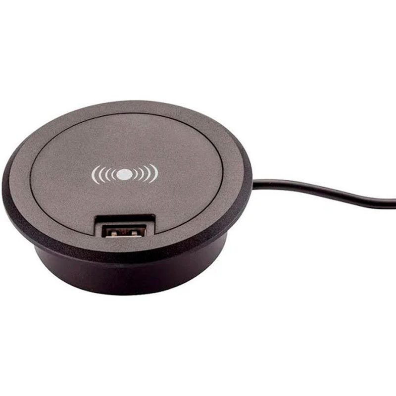 Carregador-Wireless-10W--Embutir-USB-Preto-Renna