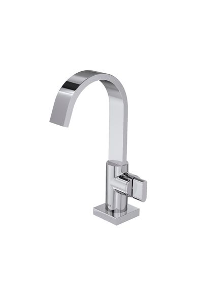 Torneira De Mesa Bica Alta Para Lavatório Polo Cromado 1198 C33 Deca