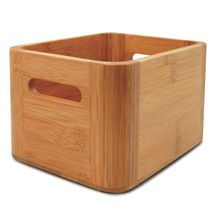 Pote Porta Sorvete De Bambu 19,5x14,5cm