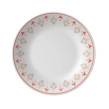 Conjunto 6 Pratos Rasos Coupe Imperial Decorado Corona 26cm
