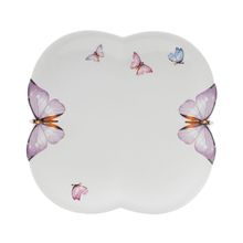 Sousplat de Porcelana Borboletas 27cm  6 peças - Wolff