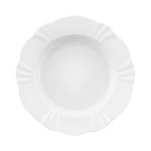 Conjunto Com 6 Pratos Fundos Soleil White 24cm Oxford