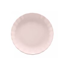 Prato Para Sobremesa De Cerâmica Bergama Lilac 19cm  Wolff