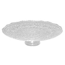 Prato De Bolo Com Pé Ravenna 43cm