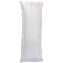 Fronha Avulsa Com Aba Branca 300 Fios 45x130cm naturalle
