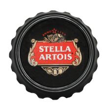 ABRIDOR DE GARRAFAS STELLA ARTOIS PRETO COM IMÃ