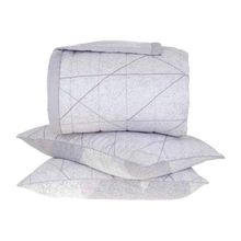 Jogo De Colcha King Marrie 270 Fios Estampado 290x250cm Buddemeyer