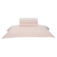 JOGO DE LENÇOL QUEEN FILETTI SOFT ROSE 240X260CM 300 FIOS TRUSSARDI