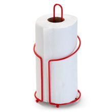 Porta Rolo De Papel Toalha New Vermelho