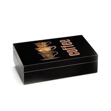 Caixa Para Cápsulas De Café Coffee Break Preta