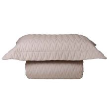Colcha Queen Zig Matelasse 200 Fios Fendi 240x250cm 3 Peças Naturalle