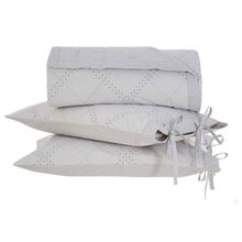 Kit Colcha Casal Petit Kaki 2,2x2,4m 200 Fios Buddemeyer