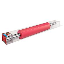 ROLO PARA MASSA DE SILICONE VERMELHO