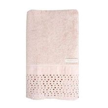 Toalha De Banho Com Aplicação Princess 70x140cm Kaki