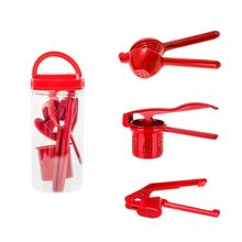 KIT ESPREMEDORES VERMELHO WECK