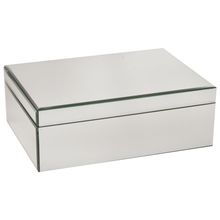 PORTA JOIA DECORATIVO DE ESPELHO 12,5X35,7X26CM