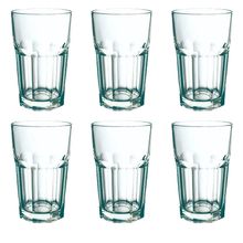 JOGO DE COPOS DOVER 425ML EM VIDRO TRANSPARENTE