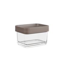 Pote Clear Micro 100ml 6,2x8x5cm Warm Grey Coza