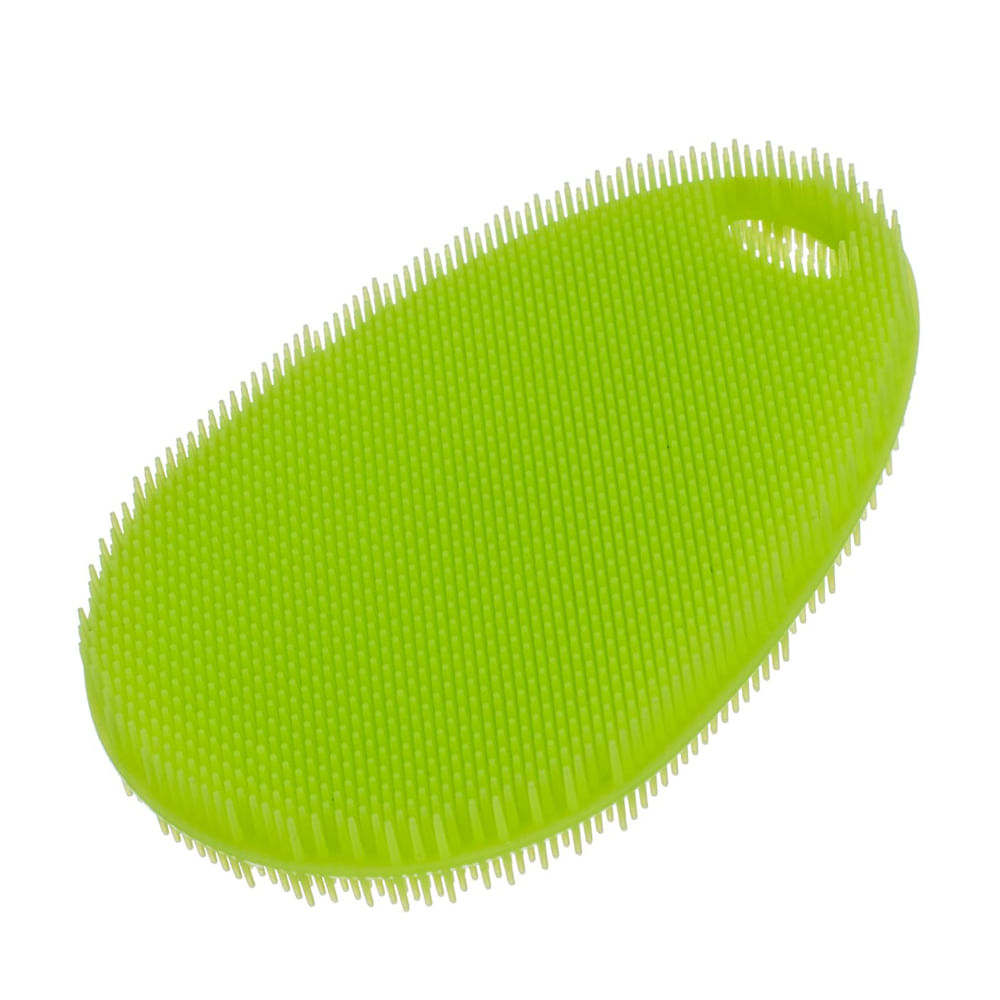 Esponja Multiuso De Silicone Verde Weck