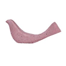 Pássaro Coiba Decorativo De Concreto Vermelho 21cm Reginez