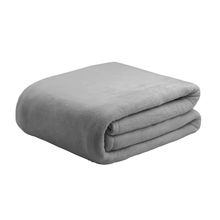 Cobertor Casal Soft 180x220cm 340gr Cinza Naturalle