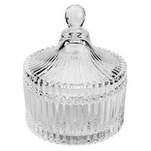 Potiche Decorativo de Cristal de Chumbo Carrossel Lyor