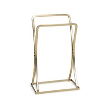 Porta Toalha Lavabo Dourado Fosco Arthi