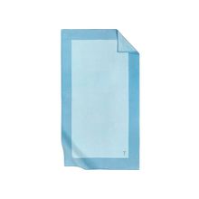 Toalha de Praia Bulgatti  Azul Claro 100% Algodão Trussardi