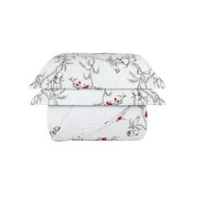 Kit Colcha King Romã 200 Fios  2,90m X 2,50m Naturalle