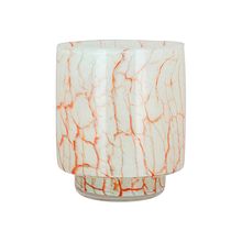 Vaso Nyx Vidro Verde 22cm x 18cm x 18cm