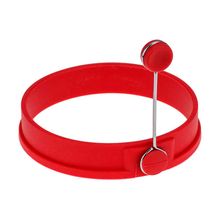Aro Modelador Para Ovo em Silicone Vermelho 10cm Weck