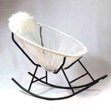 Cadeira De Balanço Acapulco Branca 80x100x70cm