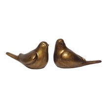 Kit Com 2 Pássaros Gold