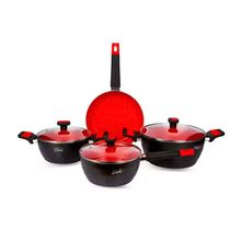 Conjunto de Panelas Diamond com Revestimento Cerâmico 4 peças 3,0mm Class Home