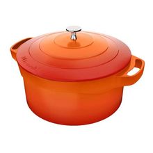 Caçarola Le Cook 28cm 7,2L Com Pegadores De Silicone LC1804