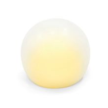 Vela Bola Redonda A Pilha 10cm