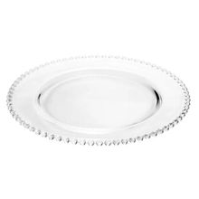 Prato Raso Cristal De Chumbo Pearl 28cm