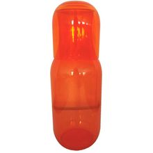 Moringa Plástica Adele Laranja 8,8X8,8X24,6cm