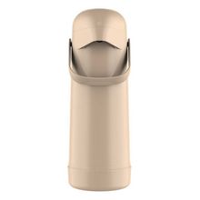 Garrafa Térmica Magic Pump Bege Dunas 1L Termolar