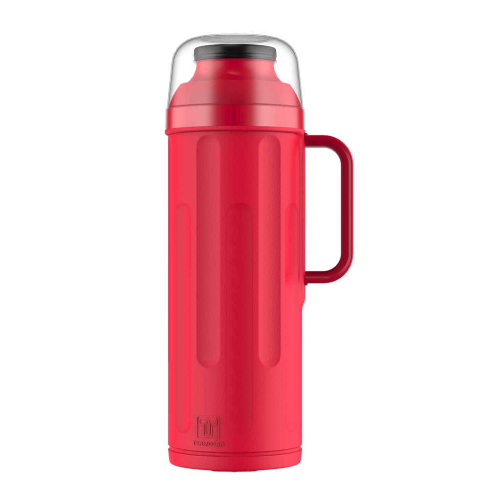 Garrafa Térmica Personal Vermelha 1L Rolha Clean Termolar